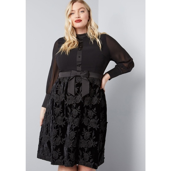Modcloth Dresses & Skirts - ModCloth x Anna Sui Enigmatic Mood A-Line Dress 22